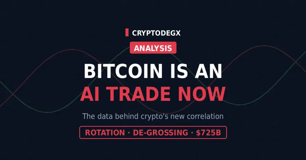 Bitcoin is an AI trade now — analysis of the BTC and semiconductor stock correlation in 2026