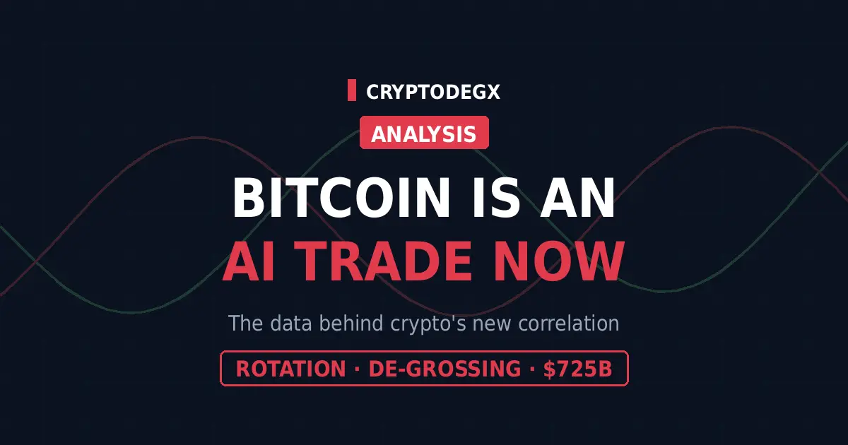 Bitcoin Is an AI Trade Now: The Data Behind the Correlation