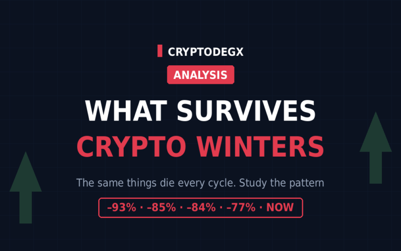 What Survives Crypto Winters: The 4-Cycle Pattern