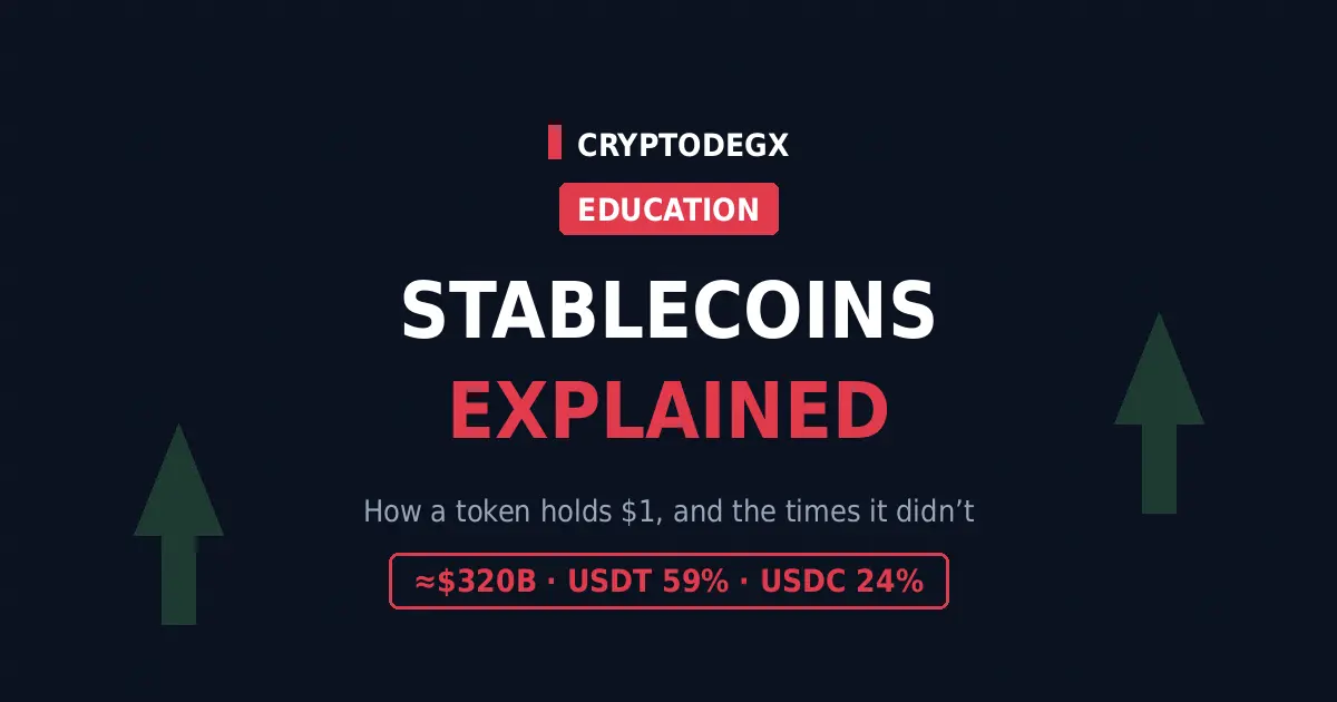 hat are stablecoins, how the dollar peg works and the 320 billion dollar market in 2026