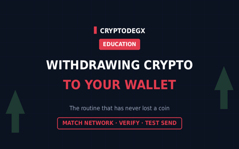 How to Withdraw Crypto From an Exchange to a Wallet (Without Losing It)