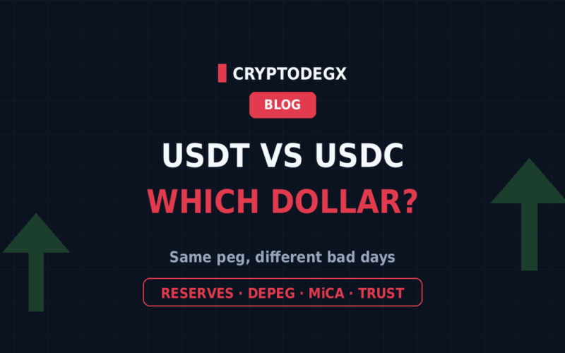 USDT vs USDC in 2026: Which Dollar Are You Actually Holding?