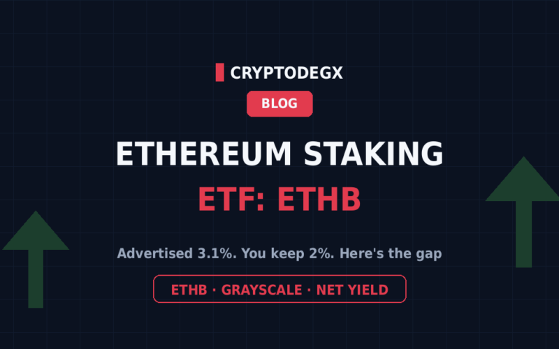 Ethereum Staking ETF: ETHB vs the Alternatives (2026)