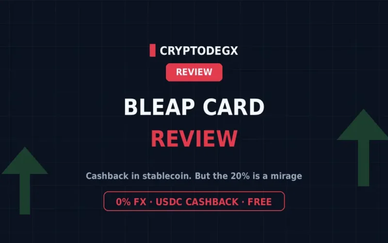 Bleap Card Review (2026): The Stablecoin-Cashback Card, Honestly 5 Bleap Card Review (2026): The Stablecoin-Cashback Card, Honestly