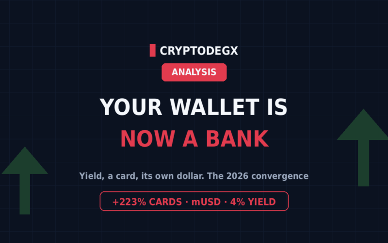 Why Every Crypto Wallet Is Turning Into a Bank in 2026