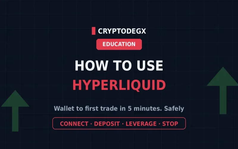 How to Use Hyperliquid: Wallet to First Trade in 5 Minutes