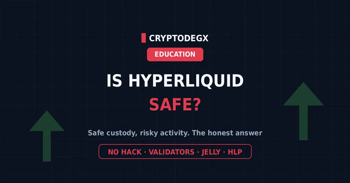 Is Hyperliquid safe, honest risk assessment covering validators, JELLY, HLP and audits