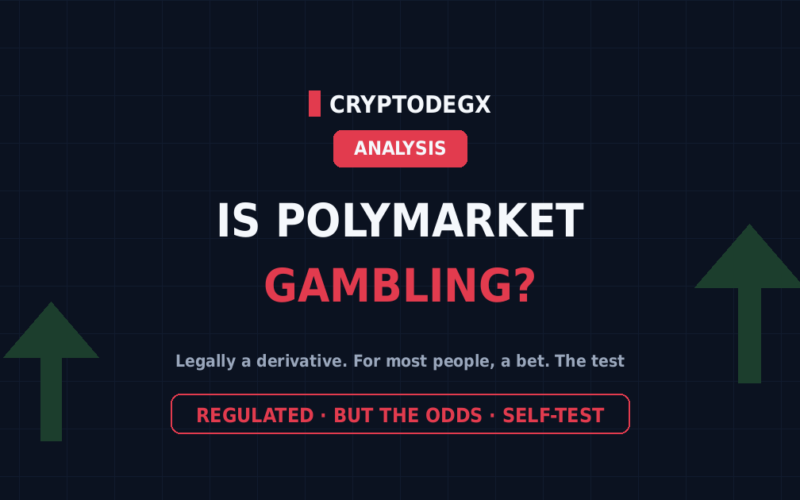 Is Polymarket Gambling or Investing? An Honest Look